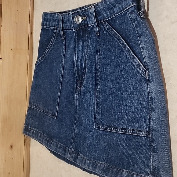 Aeropostale Jean Skirt Size 2 NWOT - Picture 2 of 6